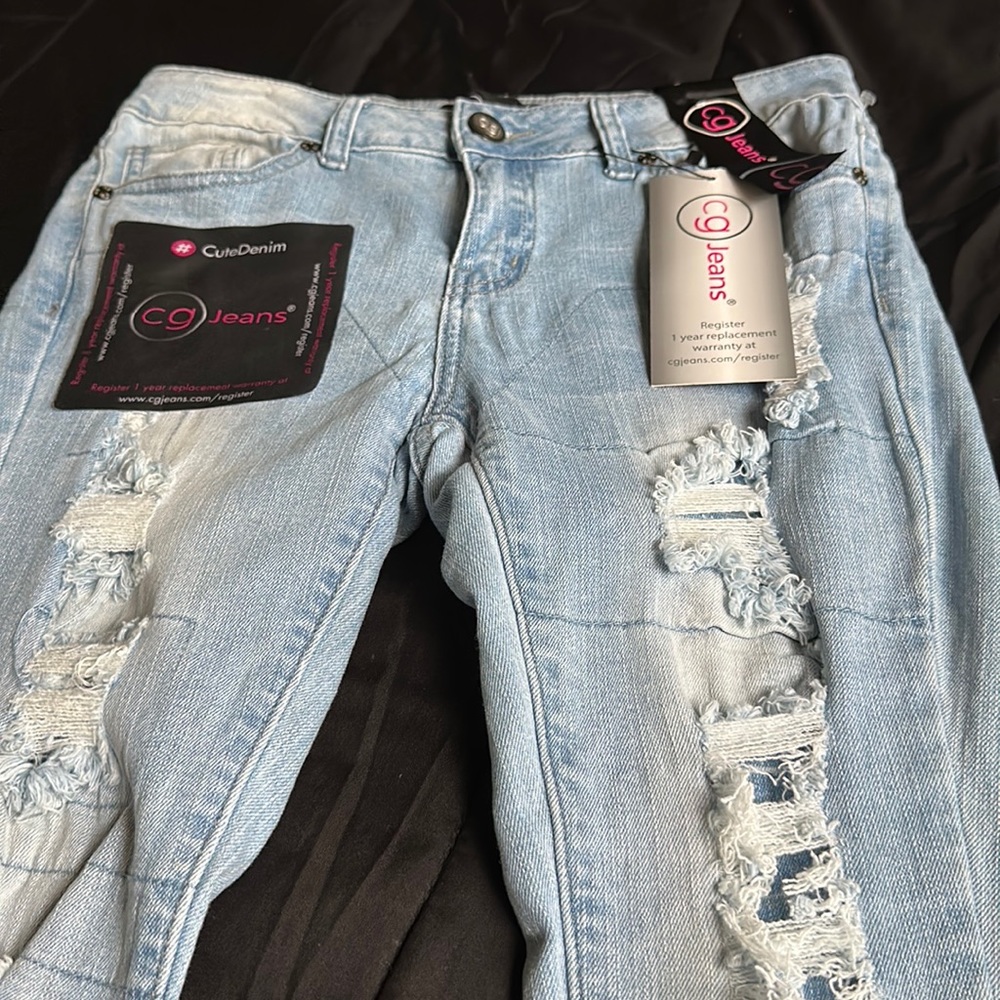 cg blue jeans size 5/6 women